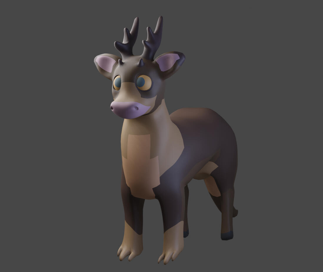 Dragon/deer model