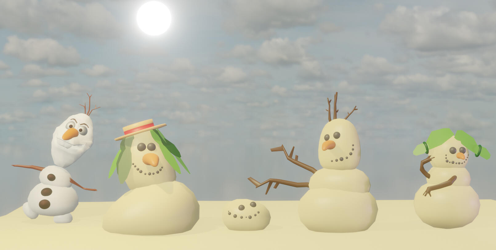 frozen scene practice 3