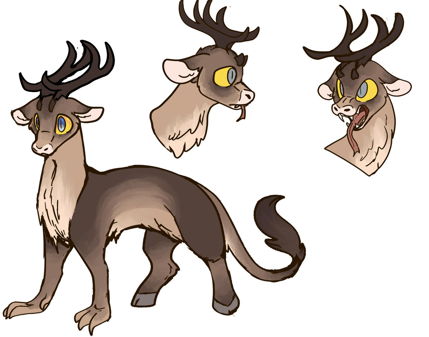 Dragon/Deer design