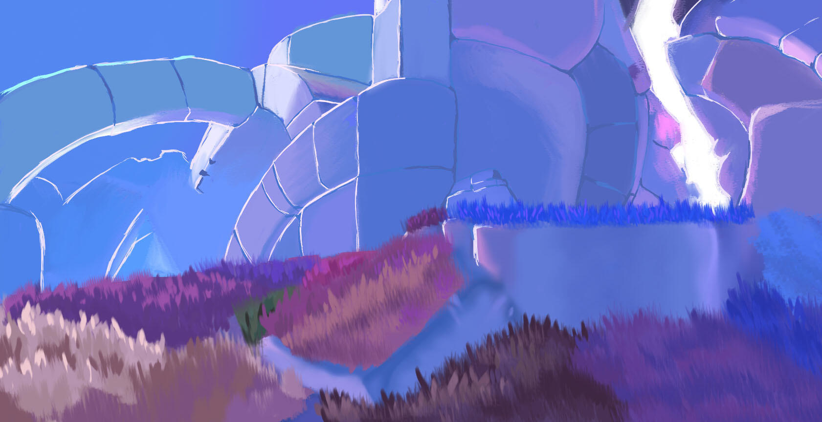 Slime Rancher Landscape Study