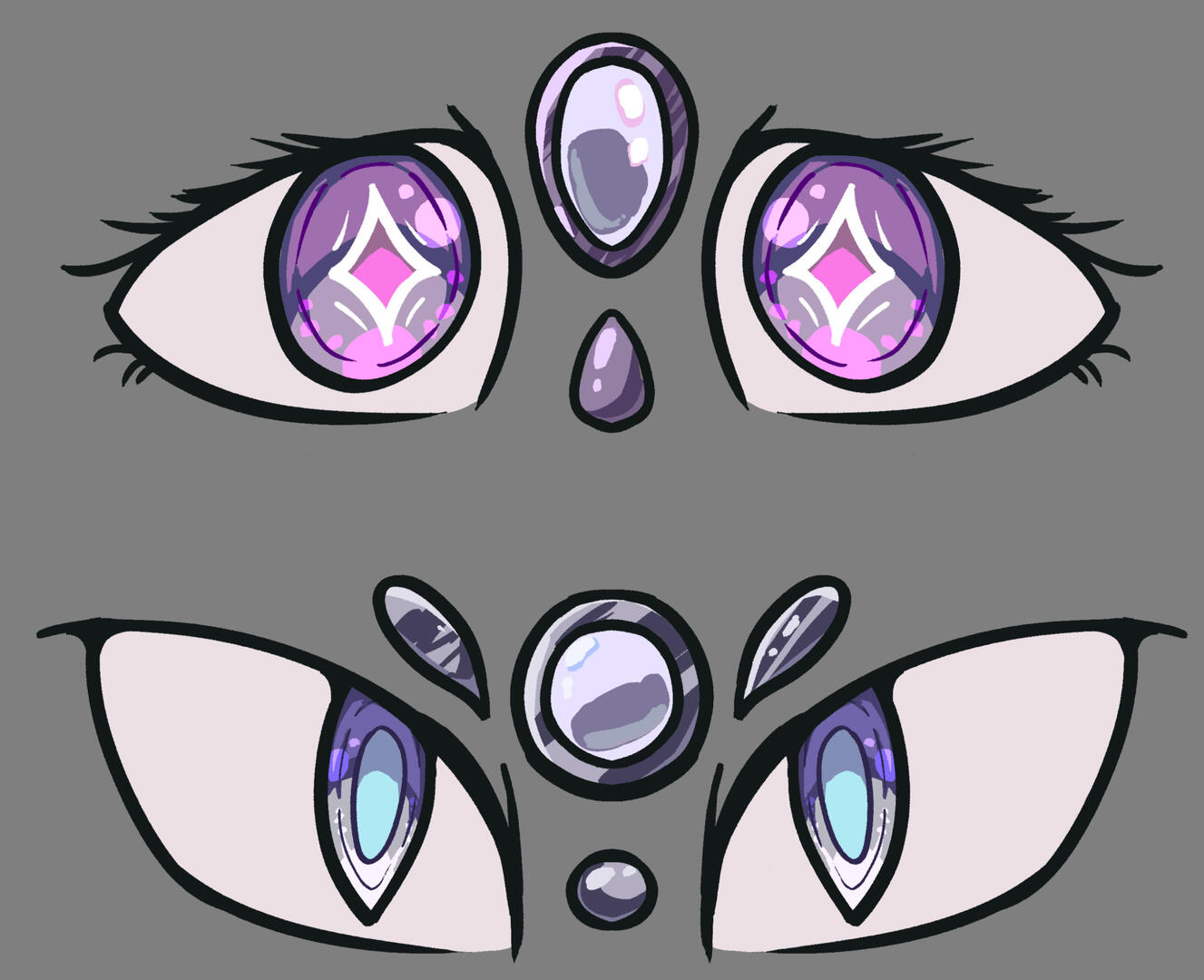 Eye designs